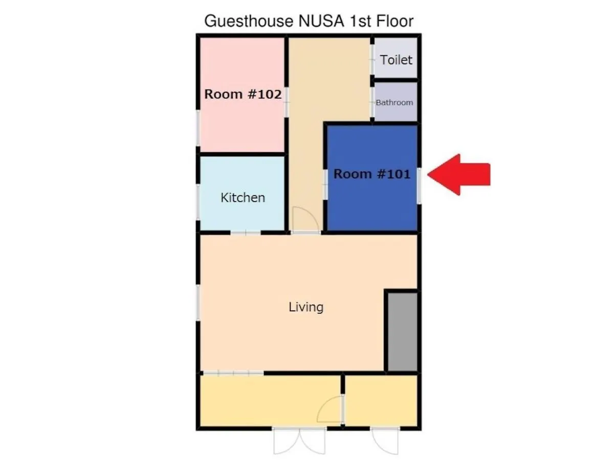 Apartamento Guest House Nusa - Vacation Stay 12651 Kushiro Japão